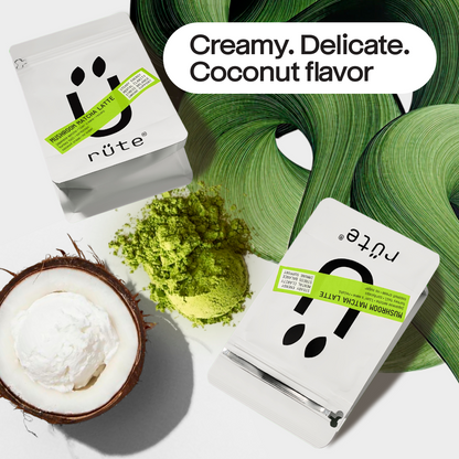 Mushroom Matcha Latte