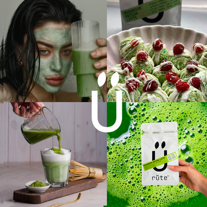 Mushroom Matcha Latte
